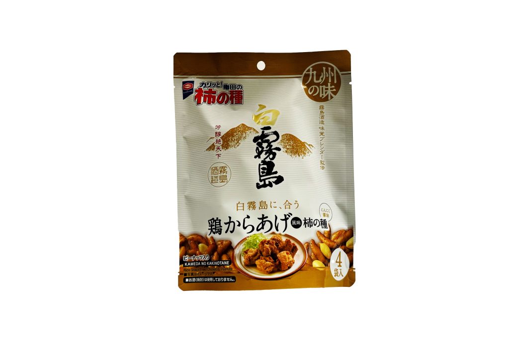 亀田の柿の種 白霧島鶏からあげ風味